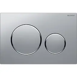Клавіша змиву Geberit Sigma20 хром матовий 115.882.JQ.1, Хром матовый