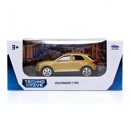 Автомодель - Volkswagen T-Roc 2017 (золотий) - мініатюра 2