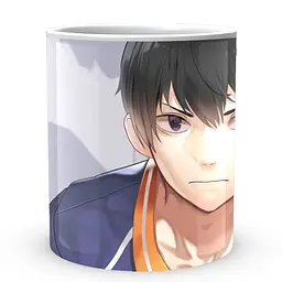 Кухоль GeekLand Haikyu!! Волейбол Кагеяма HK 001.06 330 мл білий - мініатюра 2