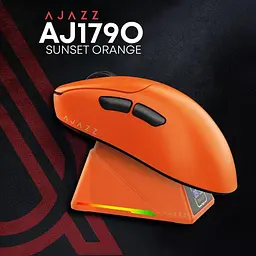 Миша Ajazz AJ179 APEX Orange 8K Charging Dock (AJM179-A-O) - мініатюра 8