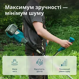 Тример садовий акумуляторний Konner&Sohnen без АКБ та ЗП KS BCT-40V - мініатюра 5