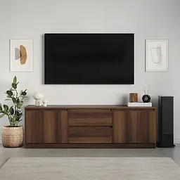 Тумба під телевізор MebelStar Нео 2Ш2Д 150x43x53 см Дуб бурштиновий (MBS-1259) - мініатюра 2