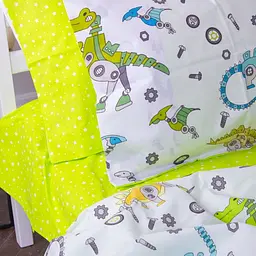 Комплект постільної білизни MirSon Kids Time 17-0576 Dinosaur robot дитячий - мініатюра 9