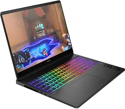 Ноутбук HP OMEN 16-ah0042ua 16" 2.5K OLED IPS Intel U9-275HX 64GB F2048GB NVD5090-24 DOS чорний - мініатюра 2
