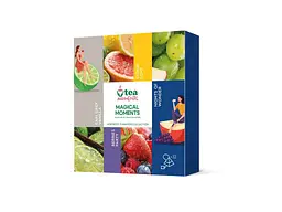 Чай пакетований фруктовий та трав'яний Tea Moments асорті Magical Moments 54,4 г (4 смаки x 8 пірамідок) NEW 32 пакетиків