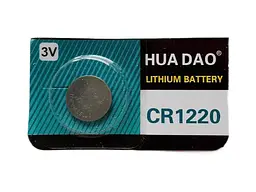 Батарейка дискова HUA DAO CR1220 3V (18584-hbr)