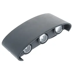 Підсвітка Brille LED фасадна IP54 AL-264/6х1W 7COL DGY