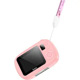 Дитяча фотокамера Hoco DV205 Dual Сamera Pink [136168] - мініатюра 3