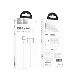 Кабель для заряджання Hoco X103 magnetic charging Cable Type-C to Mag3 140W 28V/5A 2м White (34382_3340147) - мініатюра 10