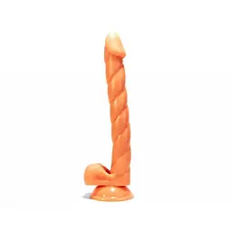 Фаломіметатор Larry's Cock X-Men, 38 см (тілесний) - мініатюра 3