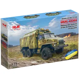 Конструктор ICM Holding автомобіль з кузовом-фургоном ЗСУ Урал-43203