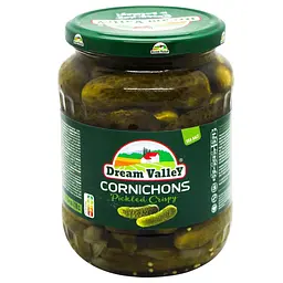 Корнішони Dream Valley Cornichons Pickled Crispy 720 мл - мініатюра 1