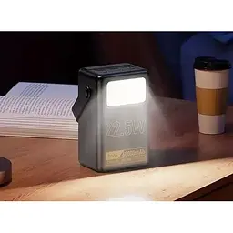 Портативна батарея Hoco J110 Powerful 22.5W LCD/Lamp 60000 mAh Black - мініатюра 6