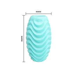 Мастурбатор-яйце Pretty Love Attractive Double Sided Egg, 8.6х4.6 см - мініатюра 5