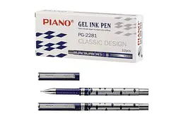 Ручка гелева PIANO синій, 0,5мм РG-2281