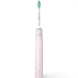 Набір звукових зубних щіток Philips Sonicare Series 3100 HX3675/15, рожева + чорна, 2 шт. - мініатюра 4