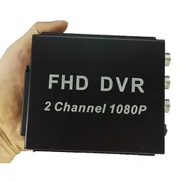 AHD відеореєстратор на 2 камери Pomiacam MDVR для таксі, автобусів, вантажівок, 2 Мп, Full HD 1080P, SD до 128 Гб, пульт ДУ (100398) - мініатюра 2