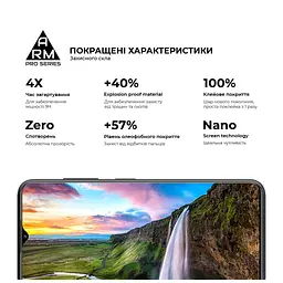Скло захисне Armorstandart Pro ZTE Blade V50 Design 4G Black (ARM70680) - мініатюра 5