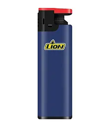 Запальничка кишенькова багаторазова Lion LPT-8590 "Турбо каучук"