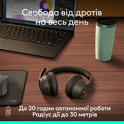 Навушники Logitech Zone 305 for Business Bluetooth Black (981-001458) - мініатюра 12