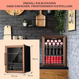 Холодильник Klarstein Beersafe XL (10041891) - мініатюра 6