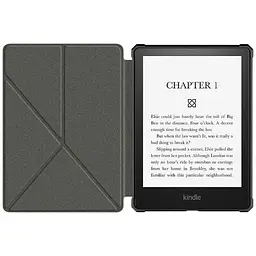Обкладинка Ultra Slim Origami BeCover для Amazon Kindle Paperwhite 11th Gen. 2021 Gray (707221) - мініатюра 2