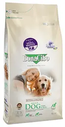 Сухий кормBonaCibo Adult Dog Small Breed Lamb&Rice з м'ясом ягняти та рисом для собак малих порід 4 кг