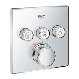 Душова система прихованого монтажу Grohe Grohtherm SmartControl 26415SC2, Хром - мініатюра 7