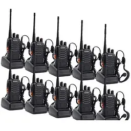 Портативна рація Baofeng BF-888S Ten Pack комплект 10 шт (2200000758941)