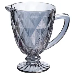 Глек для напоїв Fractal скляний 1 літр HP-19-267 глечик для лимонаду прозорий Yiwu HP-19-267