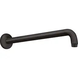 Кронштейн для верхнього душу Hansgrohe 389 мм Matt Black 27413670 Чорний матовий