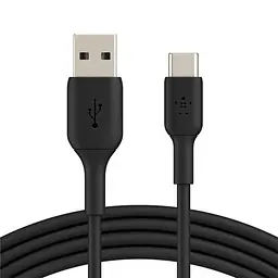 Belkin USB-A кабель > USB-C заряджання/синхронізації 2м, 15Вт, Type-C, PVC, чорний - мініатюра 3
