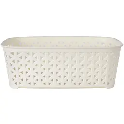 Кошик Diomedea без кришки 26x19.5x9.1 см 3 л молочний (К10-010) - мініатюра 2