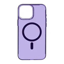 Чохол ArmorStandart Y23 MagSafe для Apple iPhone 15 Pro Max Transparent Purple