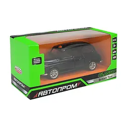 Іграшка Машина металева АВТОПРОМ British Taxi 10034 Чорний shop (6906231378267)