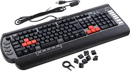 Клавіатура A4Tech G800V USB black (X7-G800V) - мініатюра 5