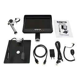 Цифровий мікроскоп Sigeta Spectrum 10x-300x 5 MP 10.1" LCD - мініатюра 8