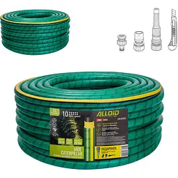 Шланг армований 4-х шаровий Alloid Building Tools Jade Caterpillar 3/4" 50 м (WH-67667) - мініатюра 6