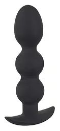 Анальна пробка Orion Black Velvets Heavy Beads 13.3 см (чорний) - мініатюра 4