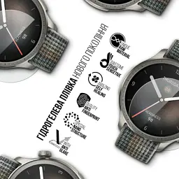 Плівка захисна Armorstandart Matte hydrogel Amazfit Balance 6 pcs (ARM91951) - миниатюра 2