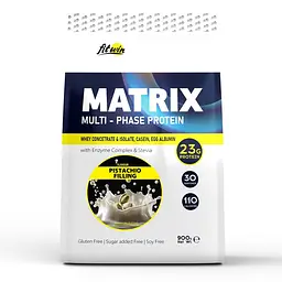Протеїн FitWin Matrix Multi-Phase Protein, 900 грам - Фісташка