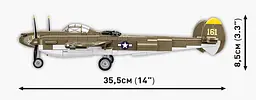 Конструктор дитячий літак Lockheed P-38H Lightning COBI 5763 - мініатюра 8