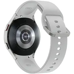 Samsung Galaxy Watch 4 (1.40", 450x450, 16 ГБ, Wear OS, Bluetooth 5.0) Срібний (Grade C) Seller Refurbished - мініатюра 3