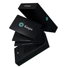 Криптогаманець Tangem 2.0 x Kaspa Wallet набір з 3 карток (TG128X3-K) - мініатюра 3