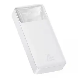 Зарядний акумулятор Baseus Bipow Digital Display 20000mAh Overseas Edition 20W PPBD050302 (Білий)