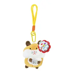 М'яка іграшка-брелок "Хом'ячок" Plush and Co PLC25003-2, 8х5х11 см