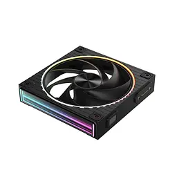Zalman Корпусний вентилятор Zalman ZM-DF120 ARGB, 120мм, 800-2300rpm, 4pin, PWM, 3pin+5VARGB, 34,5dBa, POGO pin, Magnetic, Reversed, чорний