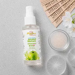 Лубрикант та масажний гель MyLove Aroma Series Green Apple 50 мл - мініатюра 3