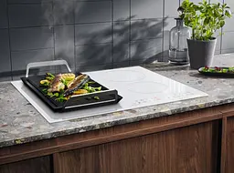 Варильна поверхня індукційна Electrolux 60 см розширена зона білий - мініатюра 2
