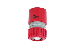 Конектор для поливального шланга 3/4 Intertool з аквостопом 3/4 - мініатюра 2